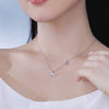 Wholesale Necklace S925 Sterling Silver Light Luxury Animals Zodiac Electroplating Fish Tail Starfish Design For Women