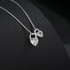 Wholesale Necklace S925 Sterling Silver Love Lock Heart Shape Design Fashion Personality Light Luxury