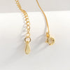 Wholesale Necklace S925 Sterling Silver Natural Red Agate Peace Lock Geometric Electroplated For Women