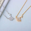 Wholesale Necklace S925 Sterling Silver Planet Pattern Electroplating Cross Chain For Women