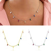 Wholesale Necklace 925 Silver Copper Drop Shape Electroplating Geometric Women's
