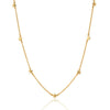 Wholesale Necklace 925 Silver Copper Star Snake Bone Chain Electroplating Minimalist Couple Style