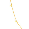 Wholesale Necklace 925 Silver Copper Star Snake Bone Chain Electroplating Minimalist Couple Style