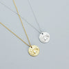 Wholesale Necklace 925 Silver Geometric Devil Eye Embedded Electroplating Ochain For Women