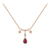 Wholesale Necklace Silver 925 Sterling Inlaid Zircon Geometric Niche Design Tassel Clavicle Chain For Women