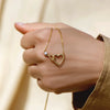 Wholesale Necklace Silver 925 Sterling Silver Geometric Ochain For Women Electroplated