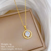 Wholesale Necklace Stainless Steel Copper Animal Zodiac Cartoon Minimalist Style