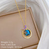 Wholesale Necklace Stainless Steel Copper Animal Zodiac Cartoon Minimalist Style