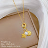 Wholesale Necklace Stainless Steel Copper Animal Zodiac Cartoon Minimalist Style