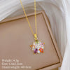 Wholesale Necklace Stainless Steel Copper Animal Zodiac Cartoon Minimalist Style