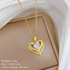 Wholesale Necklace Stainless Steel Copper Animal Zodiac Cartoon Minimalist Style