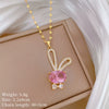 Wholesale Necklace Stainless Steel Copper Animal Zodiac Cartoon Minimalist Style