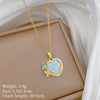 Wholesale Necklace Stainless Steel Copper Animal Zodiac Cartoon Minimalist Style