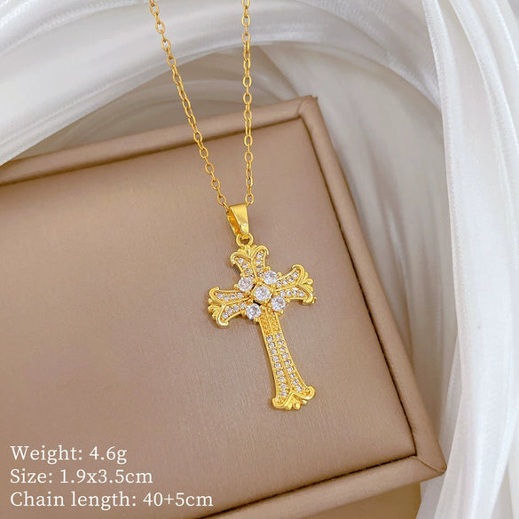 Wholesale Necklace Stainless Steel Copper Animal Zodiac Cartoon Minimalist Style