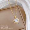 Wholesale Necklace Stainless Steel Copper Animal Zodiac Cartoon Minimalist Style