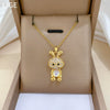 Wholesale Necklace Stainless Steel Copper Geometric Cartoon Light Luxury Elegant Gorgeous Unisex