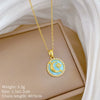 Wholesale Necklace Stainless Steel Copper Geometric Cartoon Minimalist Style For Unisex