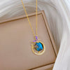 Wholesale Necklace Stainless Steel Copper Geometric Cartoon Minimalist Style
