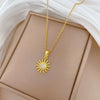 Wholesale Necklace Stainless Steel Copper Geometric Cartoon Style For Women And Men
