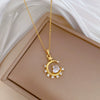 Wholesale Necklace Stainless Steel Copper Geometric Luxury Women's Allmatch Clavicle Chain