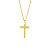 Wholesale Necklace Stainless Steel Cross Hip Hop Fashion Electroplating Ochain Unisex