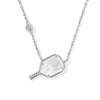 Wholesale Necklace Stainless Steel Geometric Braided Chain Mixed Gemstone Setting 18K Gold Plated