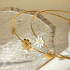 Wholesale Necklace Stainless Steel Geometric Daisy Design Jewelry For Women