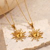 Wholesale Necklace Stainless Steel Geometric Electroplating Minimalist Style For Women