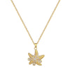Wholesale Necklace Stainless Steel Geometric Sea Star Pattern For Women