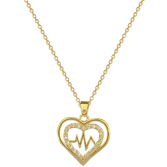 Wholesale Necklace Stainless Steel Geometric Style Copper Pendant For Women