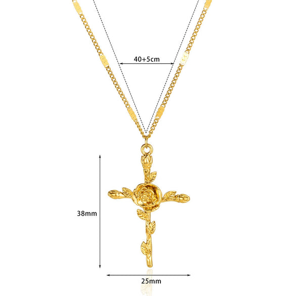 Wholesale Necklace Stainless Steel Gold Electroplated With Letters Numbers Text Pattern