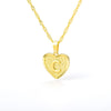 Wholesale Necklace Stainless Steel Hiphop Style Love Heart Letter Pendant Chain