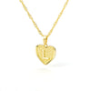 Wholesale Necklace Stainless Steel Hiphop Style Love Heart Letter Pendant Chain