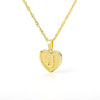 Wholesale Necklace Stainless Steel Hiphop Style Love Heart Letter Pendant Chain