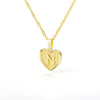 Wholesale Necklace Stainless Steel Hiphop Style Love Heart Letter Pendant Chain