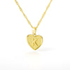 Wholesale Necklace Stainless Steel Hiphop Style Love Heart Letter Pendant Chain