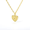 Wholesale Necklace Stainless Steel Hiphop Style Love Heart Letter Pendant Chain