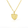 Wholesale Necklace Stainless Steel Hiphop Style Love Heart Letter Pendant Chain