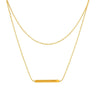 Wholesale Necklace Stainless Steel 18K Gold Geometric Electroplated Women's Fashion