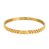 Wholesale Necklace Stainless Steel 18K Gold Plated Geometric Microencrusted Color Zirconium For Women