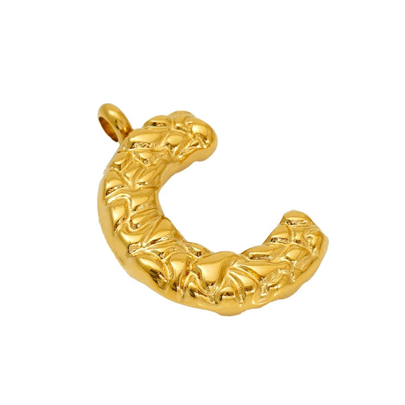 Wholesale Necklace Stainless Steel Letter Embossed Electroplating Design For Men And Women