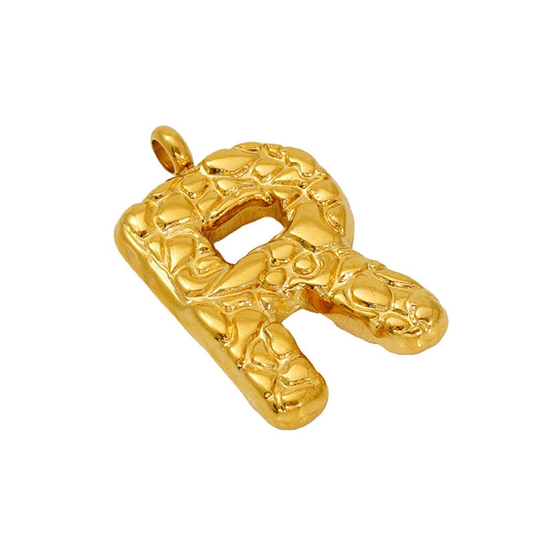 Wholesale Necklace Stainless Steel Letter Embossed Electroplating Design For Men And Women
