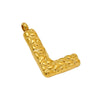 Wholesale Necklace Stainless Steel Letter Embossed Electroplating Design For Men And Women