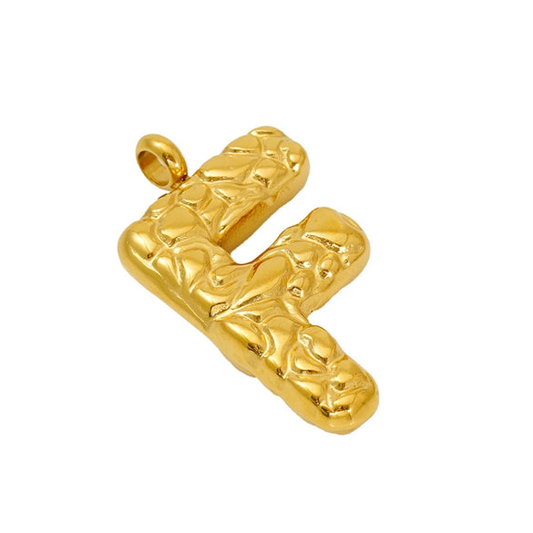 Wholesale Necklace Stainless Steel Letter Embossed Electroplating Design For Men And Women