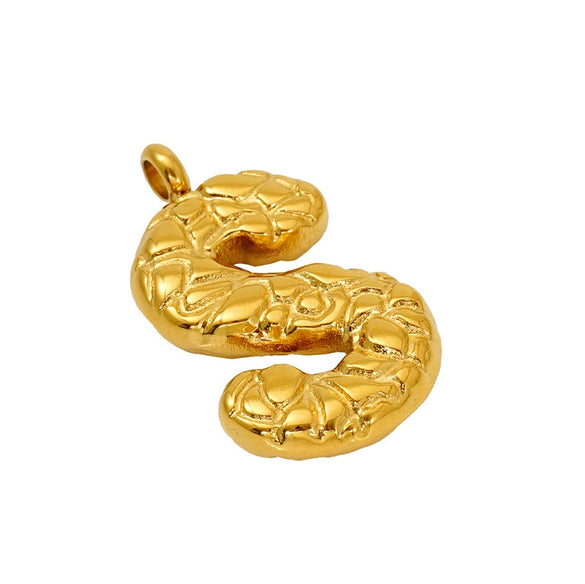 Wholesale Necklace Stainless Steel Letter Embossed Electroplating Design For Men And Women