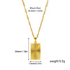 Wholesale Necklace Stainless Steel Light Luxury Heart Shape Butterfly Pendant Water Wave Chain Electroplated