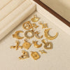 Wholesale Necklace Stainless Steel Light Luxury Style With Diamond Inlay Heart Bow Star Shapes O Shaped Chain For Women