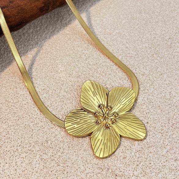 Wholesale Necklace Stainless Steel Retro Ushape Electroplating Cross Chain For Unisex