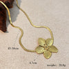 Wholesale Necklace Stainless Steel Retro Ushape Electroplating Cross Chain For Unisex