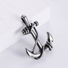 Wholesale Necklace Stainless Steel Ship Anchor Doll Style Electroplating Jewelry
